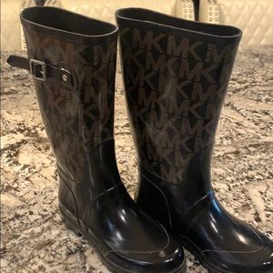 Michael Kors rubber rain boots